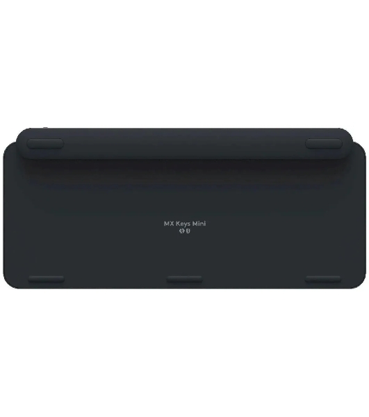 Клавиатура беспроводная Logitech MX Keys Mini (920-010501), USB, Bluetooth/Радиоканал, темно-серый/черный