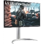 Монитор 27' LG UltraFine 27UP650K-W IPS 3840x2160, 60 Гц, 5 мс, 16:9, 400 кд/м², 2xHDMI 2.0, DP 1.4, 3.5 мм, черный/серебристый, фото8