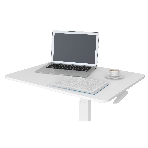 Стол для ноутбука Cactus VM-FDS102 столешница МДФ белый 80x60x122см (CS-FDS102WWT), фото3