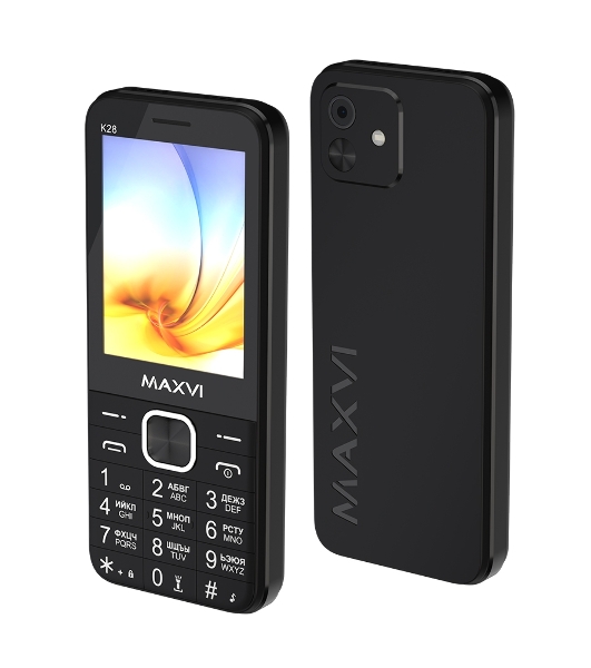 Мобильный телефон Maxvi K28 черный