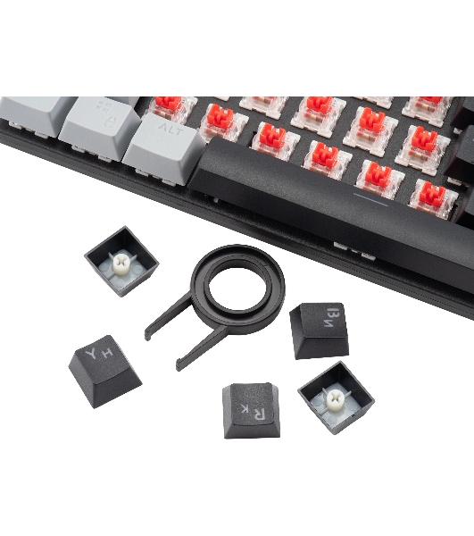 Клавиатура Oklick K600X проводная, USB Type-A, серый