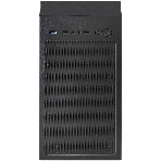 Компьютерный корпус Miditower ExeGate EVO-8243 (ATX, без БП, 2хUSB+1хUSB 3.0, черный, 3 вент. с RGb подсветкой, боковая панель - закаленное стекло), фото5