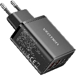 Сетевое зарядное устройство Vention на 4 порта GaN 50W USB (C+C+A+A) Черный, фото2