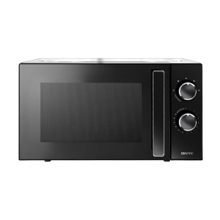 Микроволновая печь Centek CT-1560 черный, 20 л, 700 Вт, переключатели - поворотный механизм