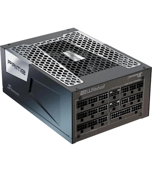 Блок питания Seasonic ATX 1600W PRIME TX-1600 Gen.5 80+ titanium (20+4pin) APFC 135mm fan 18xSATA Cab Manag RTL