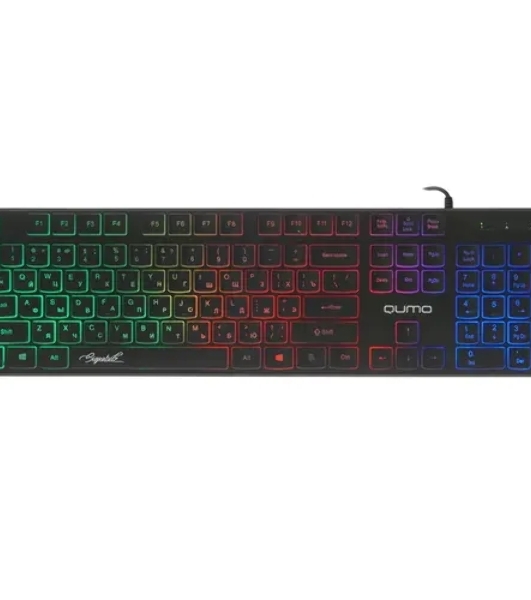 Клавиатура Qumo Office Signature K69 проводная, USB Type-A, чёрный