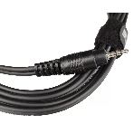 Кабель аудио FORCE FLC-10/31/8' TRS mini Jack - 2xRCA, высококачественный стерео, используется для подключения смартфонов к микшерам и аудио интерфейсам, длина 3 м, фото3