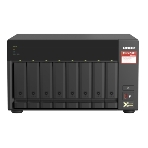 Сетевое хранилище без дисков SMB QNAP TS-873A-8G NAS, 8 trays 3,5'/2,5', 2x2,5 GbE BASE-T, 2 x M.2 NVMe 2280 slots, quad-core AMD Ryzen V1500B 2,2 GHz, 8 Gb SO-DIMM DDR4 (1 x 8 Gb) up to 64Gb (2x32 Gb), фото 1