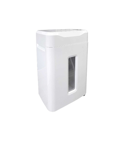 Шредер Office Kit S210N 3,9x38 белый (секр.P-4) фрагменты 16лист. 35лтр. скрепки скобы пл.карты CD