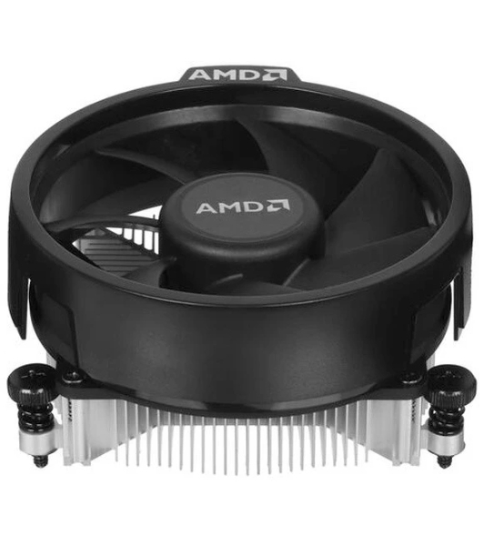 Кулер для процессора AMD Wraith Stealth OEM, 92 мм, алюминий, 2600 об/мин, 30 дБ, 4 pin PWM, 65 Вт, высота 55 мм