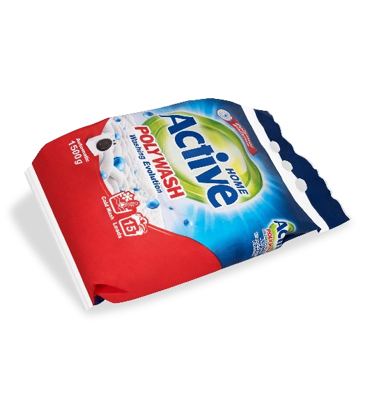 Стиральный порошок автомат Active Poly Wash, 1.5 кг (511701037)