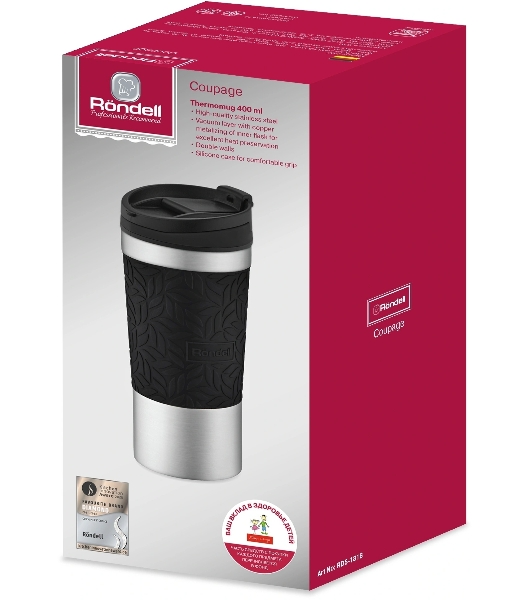 Термокружка Rondell RDS-1818 400 мл Coupage