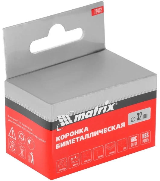 Коронка Matrix BIMETAL, 32 мм