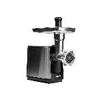 Мясорубка электрическая Centek CT-1617 серый, 2000 Вт, 2.0 кг/мин, реверс, защита от перегрузки, металлический лоток, насадки - 4, фото 1