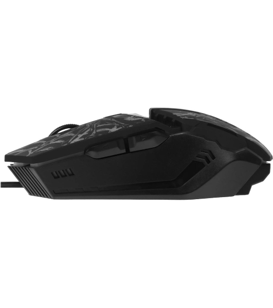 Мышь проводная Defender Prototype GM-670L черный, 2400 dpi, USB, кнопки - 6