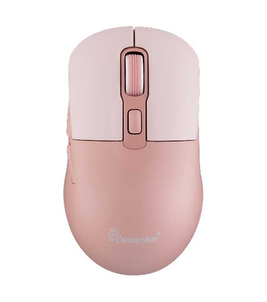 Комплект клавиатура+мышь Smartbuy 108AG беспроводной, USB, 1600 DPI, розовый