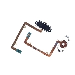 Кнопка HOME в сборе с механизмом и шлейфом для Samsung A510, черная, фото 1