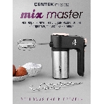 Миксер Centek CT-1123 Beige 800 Вт,, 6 скоростей +турбо, взбивание/замешивание, фото4