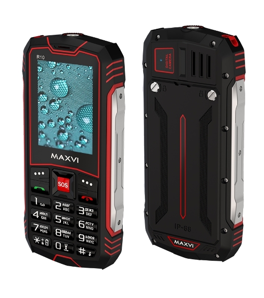Мобильный телефон Maxvi R10 красный
