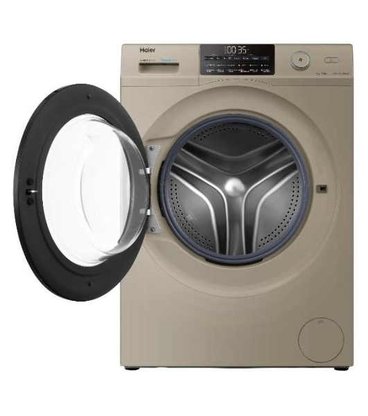 Стиральная машина Haier HW70-BP12959GE золотой, загрузка фронтальная 7кг, 1200 об/мин., класс: A+++