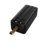 Портативный аккумулятор MORE CHOICE (4620202552839) PB59-40 40000mAh 1USB+1Type-C+1micro USB 3.0A 22.5W PD20WP, черный, фото4