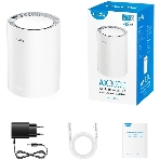 Бесшовный Mesh роутер Cudy M3000(1-PACK) AX3000 10/100/1000/2500BASE-T, белый, фото3