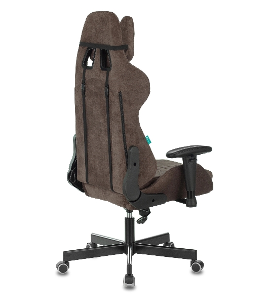 Кресло Бюрократ VIKING KNIGHT LT10 FABRIC коричневый, ткань, 120 кг, механизм качания