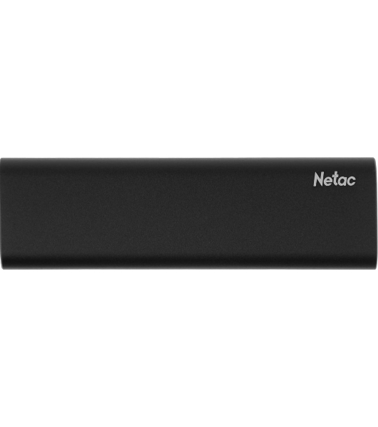 Внешний SSD Netac Z SLIM, 250 Gb, USB 3.2 Gen 2 Type-C, R/W 550/480, черный
