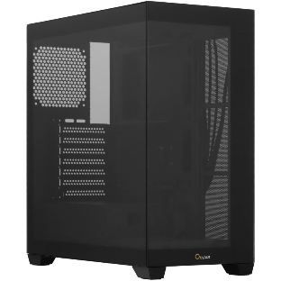 Компьютерный корпус Ocypus Gamma C72 BK ATX/win/black/no PSU/Tempered Glass