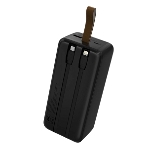 Портативный аккумулятор MORE CHOICE (4620202552839) PB59-40 40000mAh 1USB+1Type-C+1micro USB 3.0A 22.5W PD20WP, черный, фото5