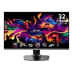 Монитор 31.5' MSI MPG 321URX QD-OLED 3840x2160, 240 Гц, 0.03 мс, 16:9, 250 кд/м², 2xHDMI 2.1, DP 1.4, USB-C (90 Вт), 3.5 Jack, USB Hub (2x USB 2.0), HDR10, черный, фото 1