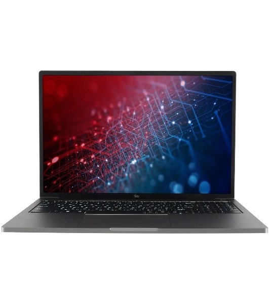 Ноутбук IRU Strato 16ALMR Core i7 12650H 32Gb SSD512Gb Intel UHD Graphics 16' IPS FHD (2560x1600) Windows 11 Pro grey WiFi BT Cam 5400mAh (2164683)