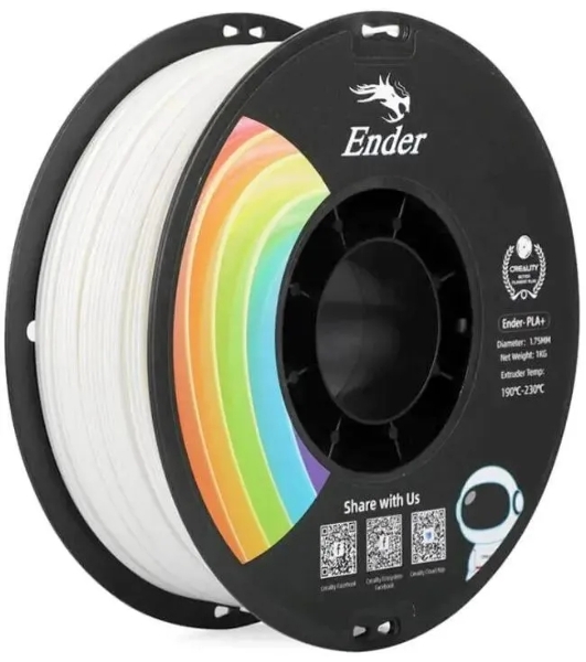 Пластик для принтера 3D Creality 3301010305 PLA d1.75мм 1кг 1цв. белый