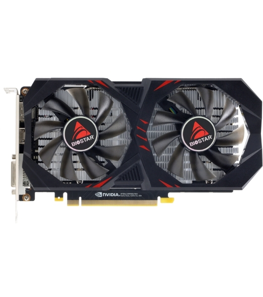 Видеокарта Biostar PCI-E VN1666SF69 NVIDIA GeForce GTX 1660SUPER 6Gb 192bit GDDR6 1530/8000 DVIx1 HDMIx1 DPx1 HDCP Ret
