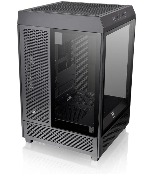Компьютерный корпус Thermaltake The Tower 500 черный без БП ATX 1x120мм 3x140мм 4xUSB 3.0 2xUSB3.1 audio bott PSU