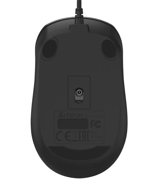Мышь проводная A4Tech Fstyler FM26 серый/черный, 1600 dpi, USB, кнопки - 4