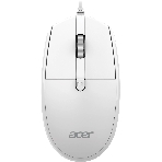 Мышь проводная Acer OMW401 белый, 2000 dpi, USB, кнопки - 4, фото 1