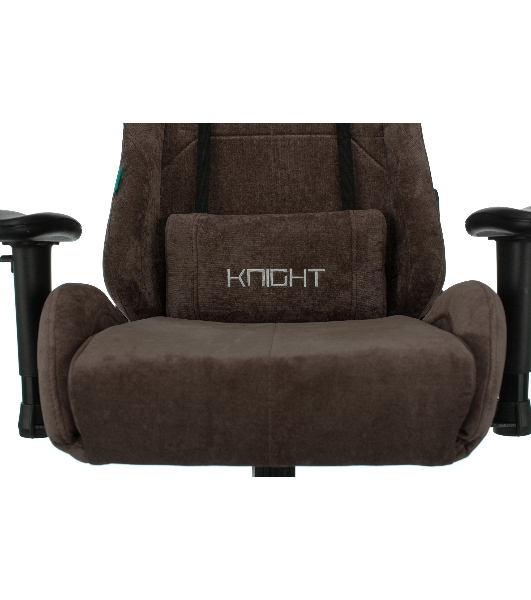 Кресло Бюрократ VIKING KNIGHT LT10 FABRIC коричневый, ткань, 120 кг, механизм качания