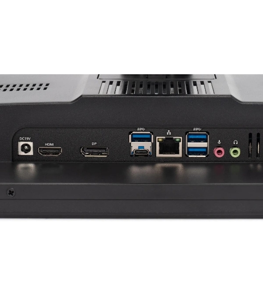 Моноблок Digma Pro Vision 23.8' Full HD i7 1255U (1.7) 16Gb SSD 512Gb UHDG CR Windows 11 Pro Eth WiFi BT 90W клавиатура мышь Cam черный 1920x1080