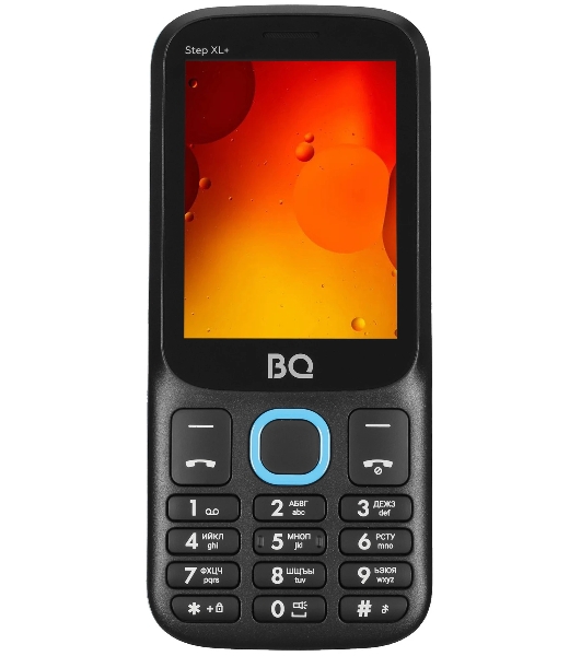 Мобильный телефон BQ 2820 Step XL+ черный/синий