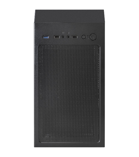 Компьютерный корпус Miditower ExeGate EVO-8243-EVO800 (ATX, БП EVO800RGb с вент. 12 см, 2хUSB+1хUSB 3.0, черный, 3 вент. с RGb подсветкой, боковая панель - закаленное стекло)