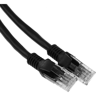 Патч-корд Premier PP6U-1M/BK 10000Гбит/с UTP 4 пары cat.6 CCA molded 1м черный RJ-45 (m)-RJ-45 (m)