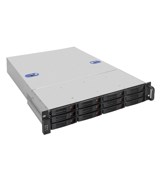 Серверный корпус ExeGate Pro 2U660-HS12 (RM 19', высота 2U, глубина 660, БП 2U-920ADS, 12xHotSwap)