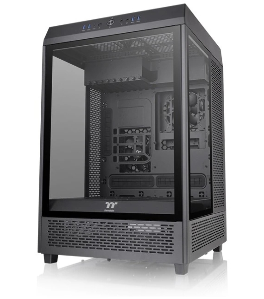 Компьютерный корпус Thermaltake The Tower 500 черный без БП ATX 1x120мм 3x140мм 4xUSB 3.0 2xUSB3.1 audio bott PSU