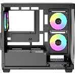 Компьютерный корпус Ocypus Gaммa C52 BK ARGB mATX/win/black/3 ARGB fans/no PSU/Tempered Glass, фото24