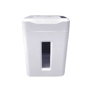 Шредер Office Kit S210N 3,9x38 белый (секр.P-4) фрагменты 16лист. 35лтр. скрепки скобы пл.карты CD