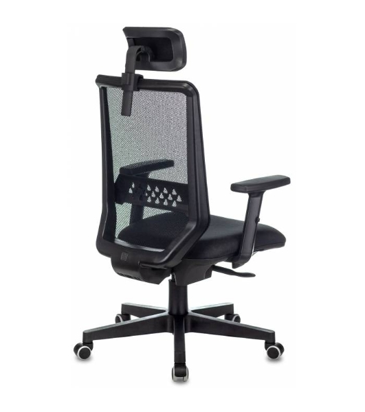 Кресло Бюрократ EXPERT TW-01 черный, сетка, подголовник