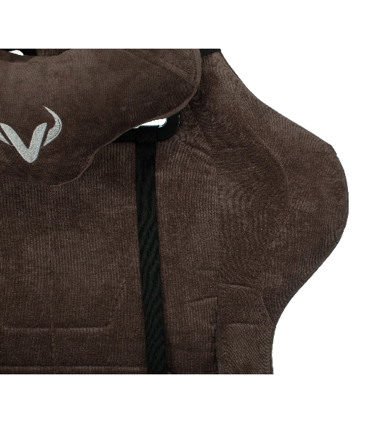 Кресло Бюрократ VIKING KNIGHT LT10 FABRIC коричневый, ткань, 120 кг, механизм качания