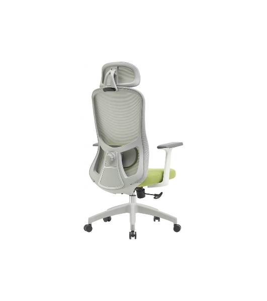 Кресло Cactus CS-GMC515-GYGN серый, сетка, подголовник
