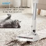 Пылесос вертикальный Vitek VT-CLS02WET бежевый, питание от аккумулятора, 180 Вт, уборка влажная/сухая, пылесборник 1 л, фото25